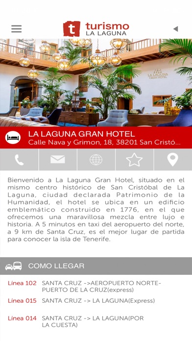 Turismo La Laguna Screenshot
