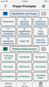 Christian Prayer Prompter screenshot