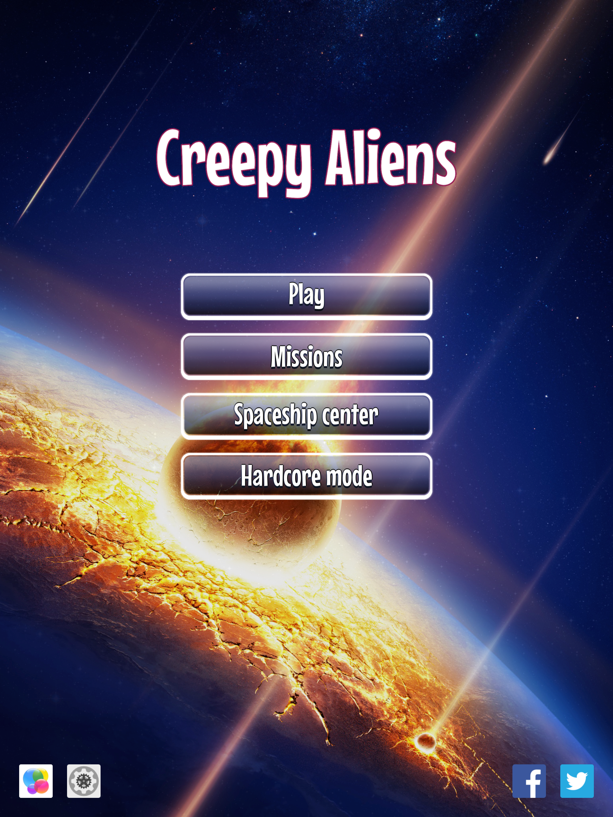 Creepy Aliens : The Invaders!