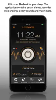 sleep center iphone screenshot 1
