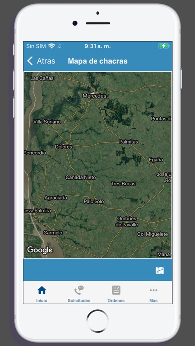 COFCO App Productor Screenshot