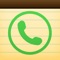 (Please note: Apple does not allow PhoneLog to have access to the call history on your iPhone, but you can make calls from within the app to save you retyping the number