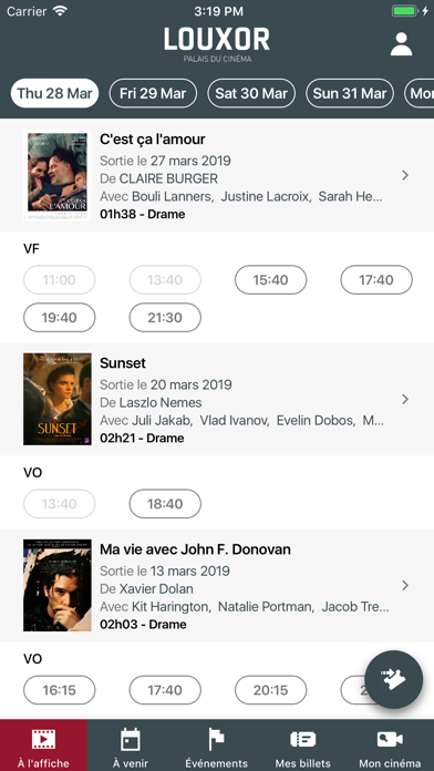 Screenshot #2 pour Cinéma Le Louxor