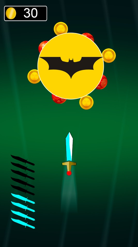 #4. Flip Knife To Hit Target Board (iOS) Bởi: Muhammad Maqbool
