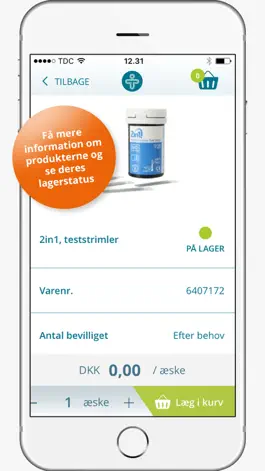 Game screenshot Mediq Danmark Bestillingsapp hack