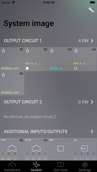 Zumtobel nBox Screenshot