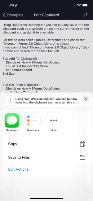 ‎VBA Guide For Excel Screenshot