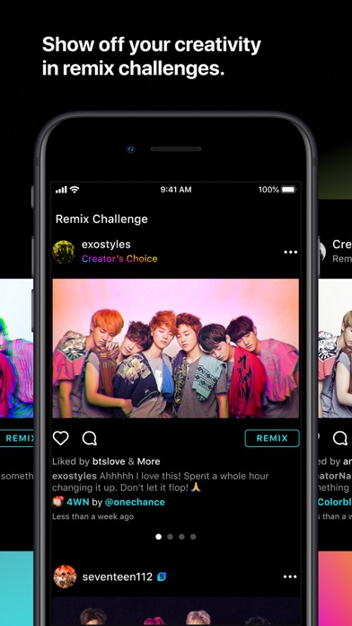 Aura: Creative Fan Communities Screenshot
