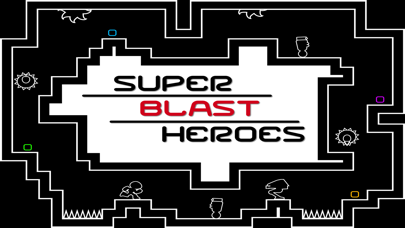Super Blast Heroes –Retro Game Screenshot