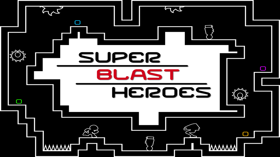 #1. Super Blast Heroes –Retro Game (iOS) 由: Simon Turner
