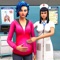 We will explain the story of a pregnant mommy and virtual dad that will take care of them