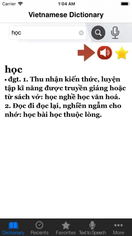 Game screenshot Vietnamese Dictionary. apk