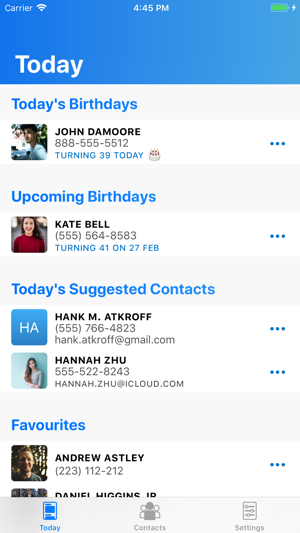 KINN - Contacts Manager