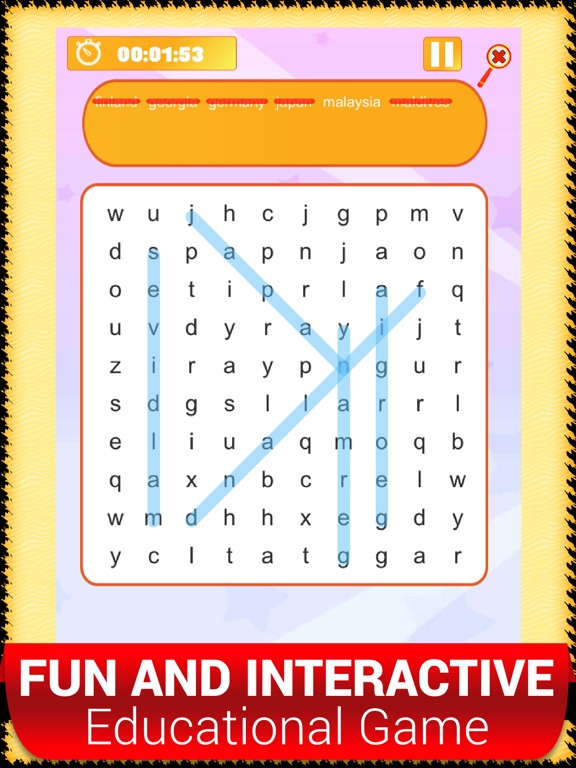 Screenshot #6 pour Word Search Puzzles Enfants