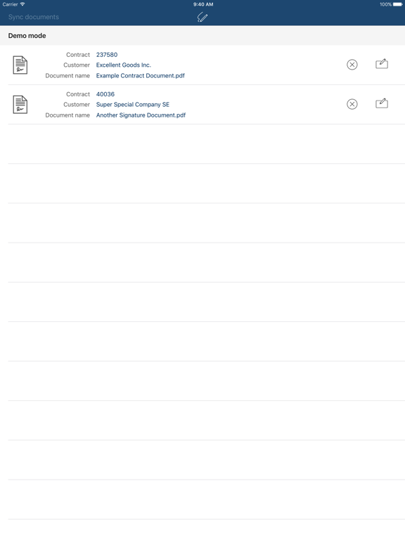 Screenshot #4 pour cuSign App