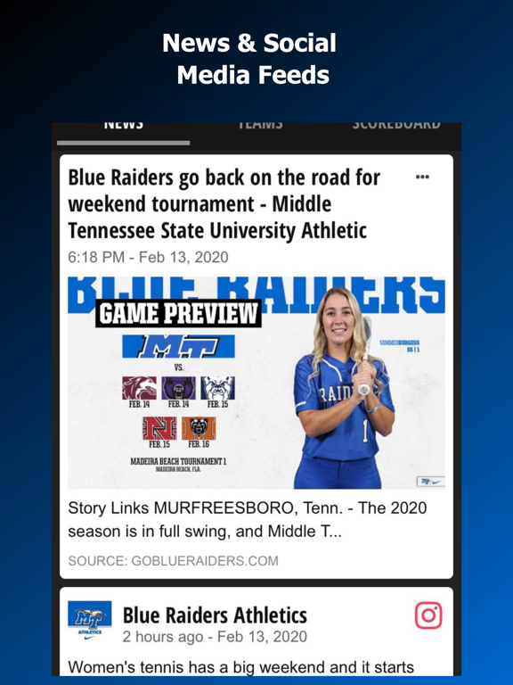 Screenshot #5 pour MTSU Sports Marketing