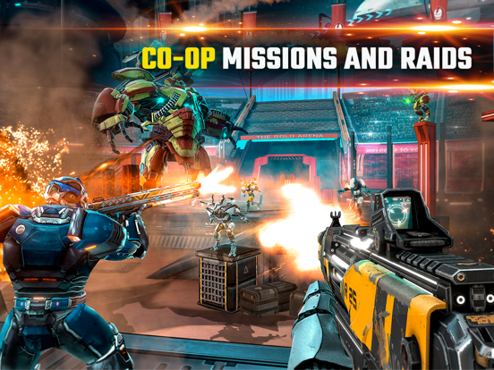 Shadowgun Legends: Online FPS iPad app afbeelding 2