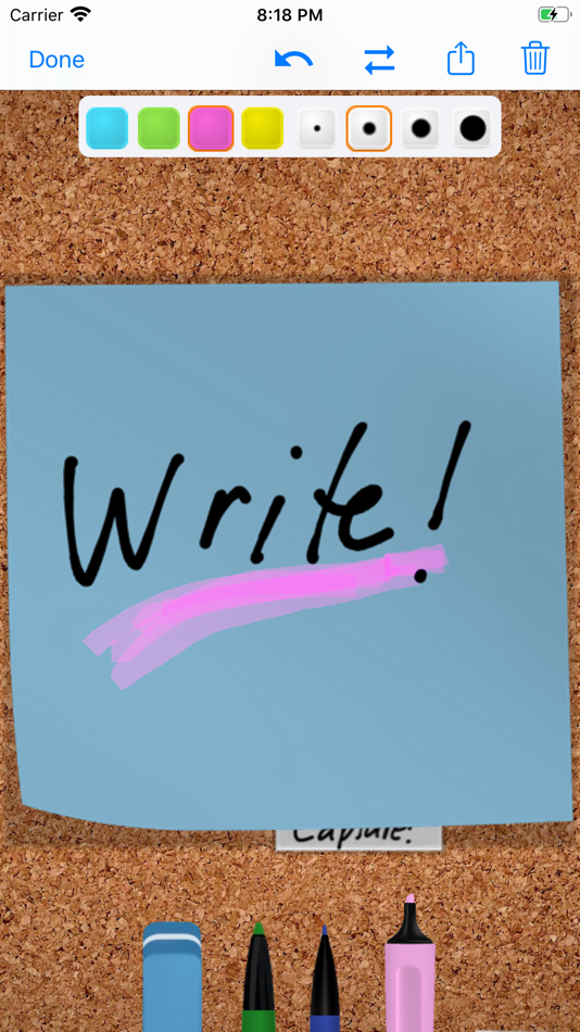 #2. Note Board: Instant Notes (iOS) Podle: Digital Footmark Oy