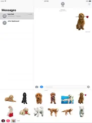 goldendoodle sticker pack ipad resimleri 1