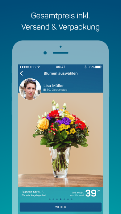blumendo - Blumen verschicken Screenshot