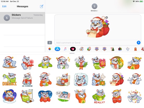 Christmas Funny Xmas Stickers