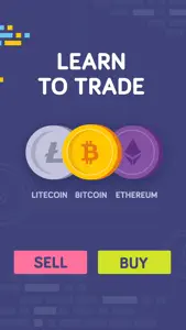 Bitcoin Flip Investing Game screenshot #1 for iPhone