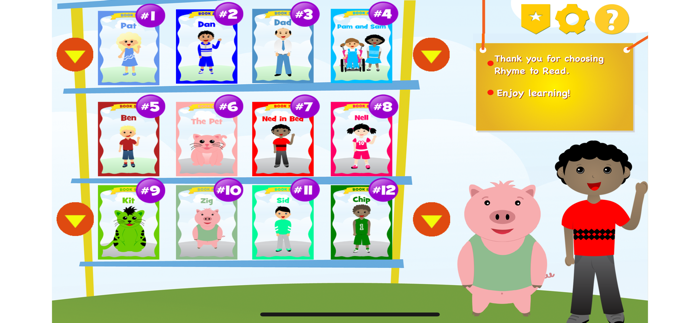 Rhyme to Read - learn phonics