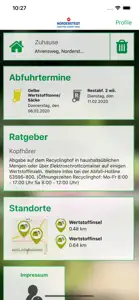 Abfall App Norderstedt screenshot #2 for iPhone