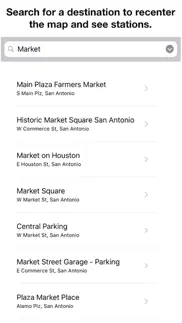 bike stations san antonio iphone screenshot 4