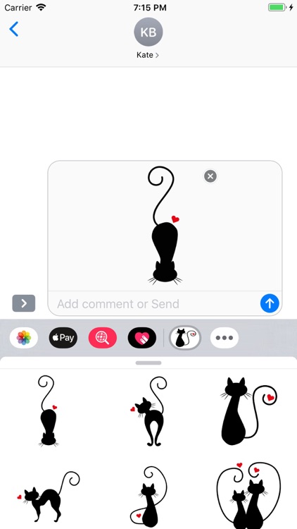 Kitty Cate Stickers Pack screenshot-3