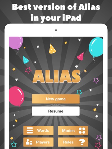 Alias party game & guess wordのおすすめ画像1