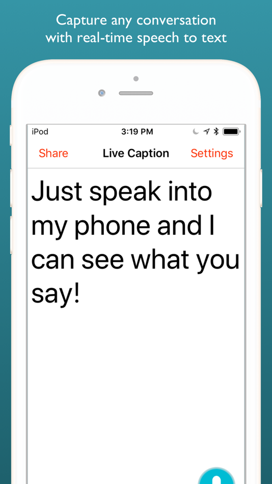 #1. Live Caption (iOS) 由: Live Caption, Inc.