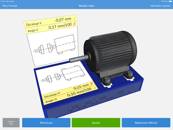 Screenshot #5 pour SKF Shaft alignment
