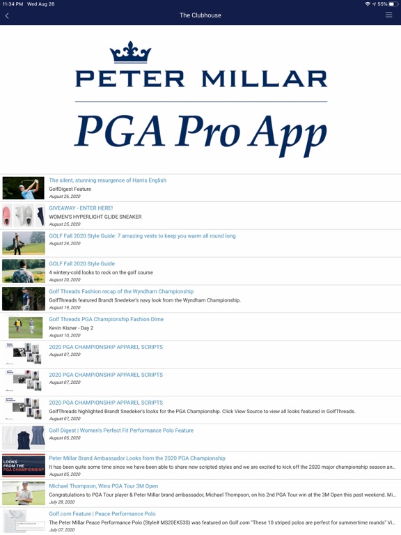 Screenshot #5 pour Peter Millar PGA Pro App
