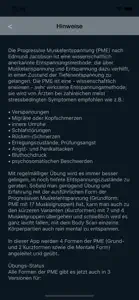 Progressive Muskelentspannung. screenshot #9 for iPhone