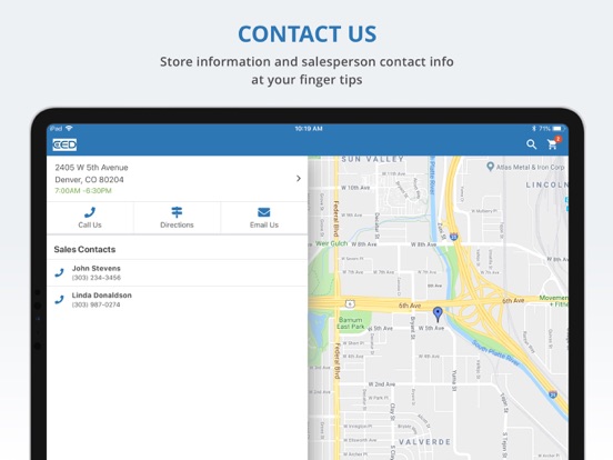 CED Connect iPad screenshot 10 - Business app