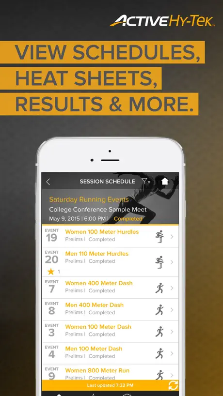 Track & Field Meet Mobile