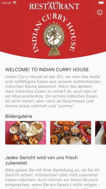 Indian Curry House Restaurant