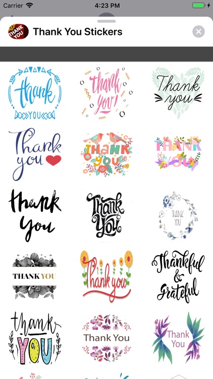 Thank You Stickers
