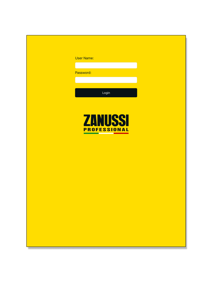 Zanussi Professional Pricelist
