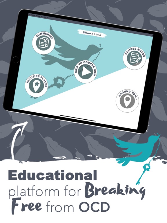 OCD Therapy Treatment Test App iPad screenshot 6 - Education app