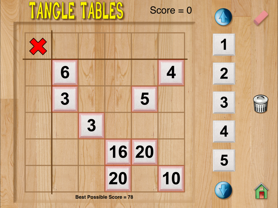 #3. TangleTables (iOS) 由: Ventura Educational Systems