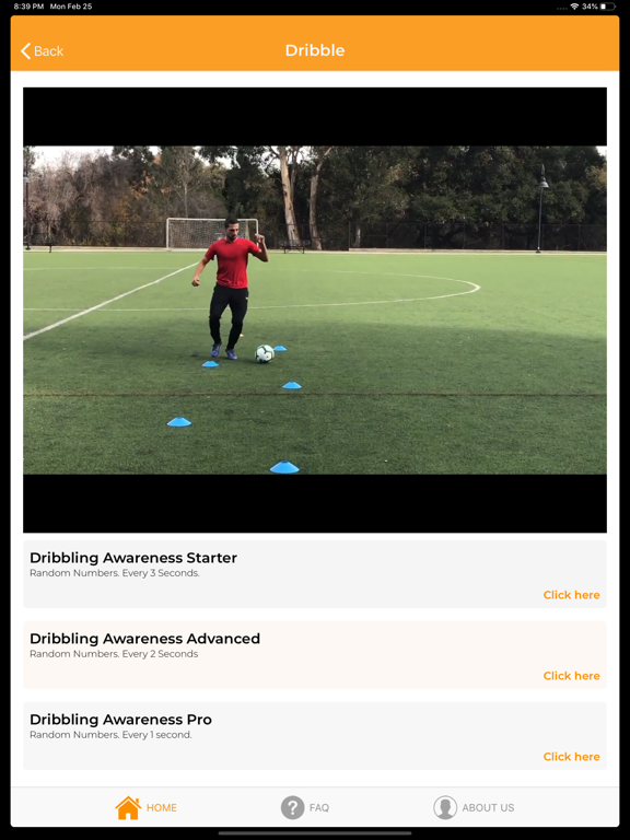 Insight Training App iPad screenshot 3 - Sports app