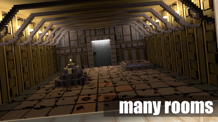 Room escape in voxels
