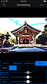 Zen Painting - Ukiyo-e Camera screenshot