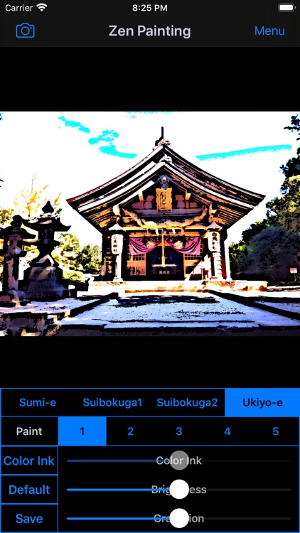 Zen Painting - Ukiyo-e Camera screenshot-5