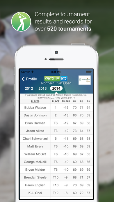 GOLF IQ Screenshot