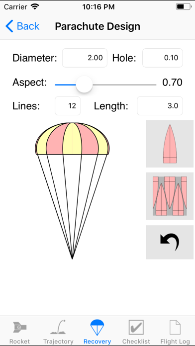 iPowerRocket iPhone screenshot 5 - Utilities app