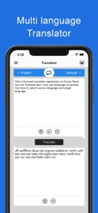 Translator : Multi Language screenshot #2 for iPhone