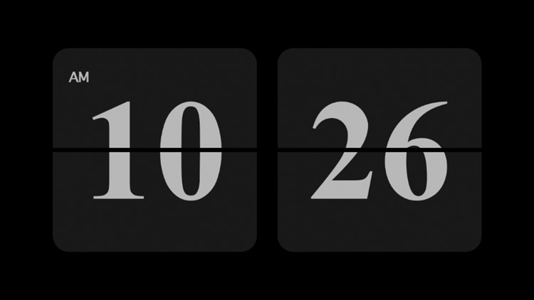 OneClock - A Simple Flip Clock
